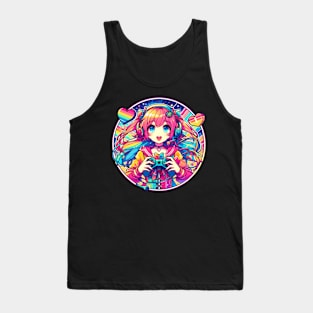 Gaming lover gamer girl Tank Top